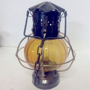 Vintage Lantern Nautical Ship Lamp Oil Light